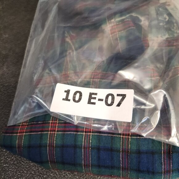 Trovata Birds of Paradis Plaid Flannel Button Front Long Sleeve Shirt Size XS - Picture 11 of 11